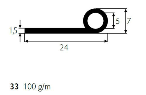 PROF. GOMMA EPDM VI/33